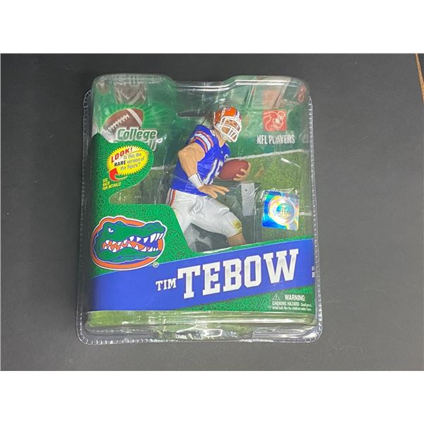 TIM TEBOW FLORIDA GATORS MCFARLANE SERIES 4 BLUE JERSEY