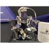 Image 1 : SWAROVSKI CRYSTAL 2019 SNOWFLAKE IN PACKAGE WITH CERTIFICATE