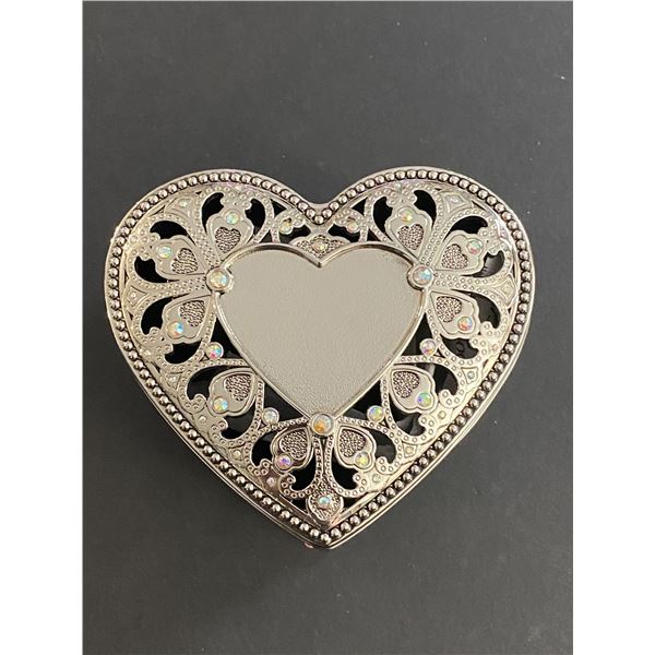 FILIGREE CRYSTAL HEART BOX FROM THINGS ENGRAVED