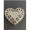 Image 1 : FILIGREE CRYSTAL HEART BOX FROM THINGS ENGRAVED