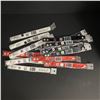 Image 2 : LOT OF 15 2010 OLYMPIC BRACELETS STILL IN PACKAGES