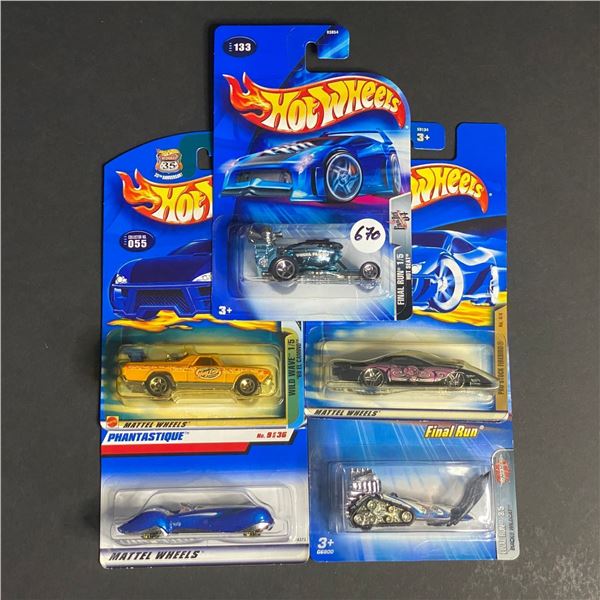 HOT WHEELS 5 CAR LOT ASSORTED STILL SEALED IN PACKAGES