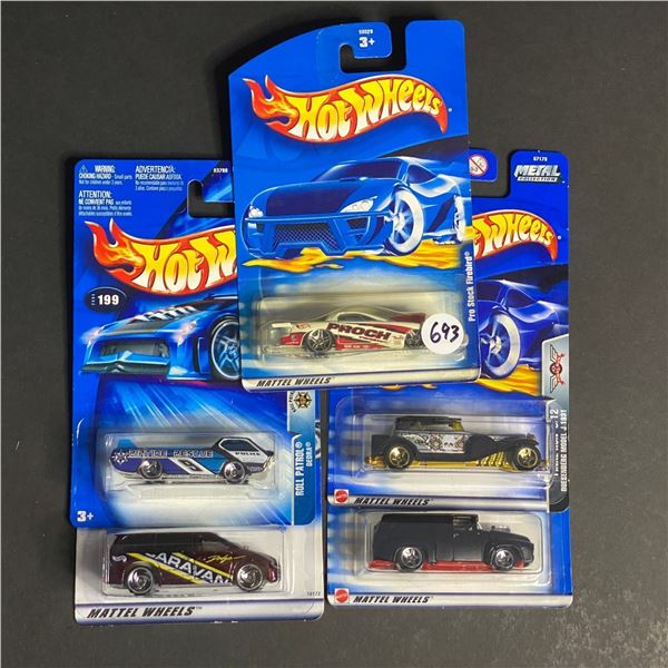 HOT WHEELS 5 CAR LOT ASSORTED STILL SEALED IN PACKAGES