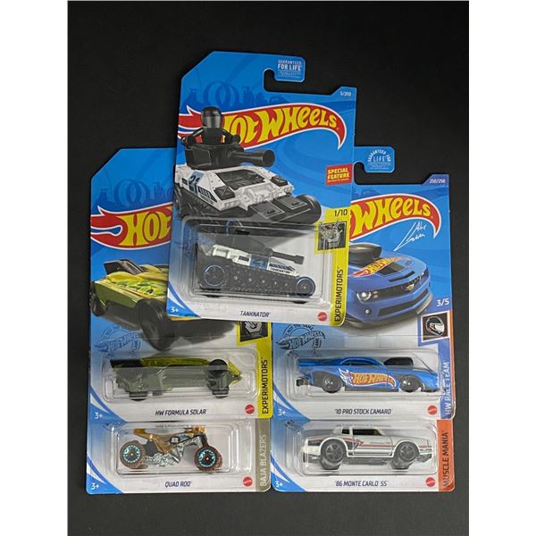 HOT WHEELS 5 CAR LOT ASSORTED STILL SEALED IN PACKAGES