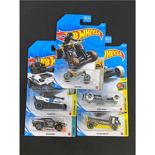 HOT WHEELS 5 CAR LOT ASSORTED STILL SEALED IN PACKAGES