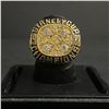 Image 1 : EDMONTON OILERS N.H.L 1988 "GRETZKY" CHAMPIONSHIP REPLICA RING (ref#414)