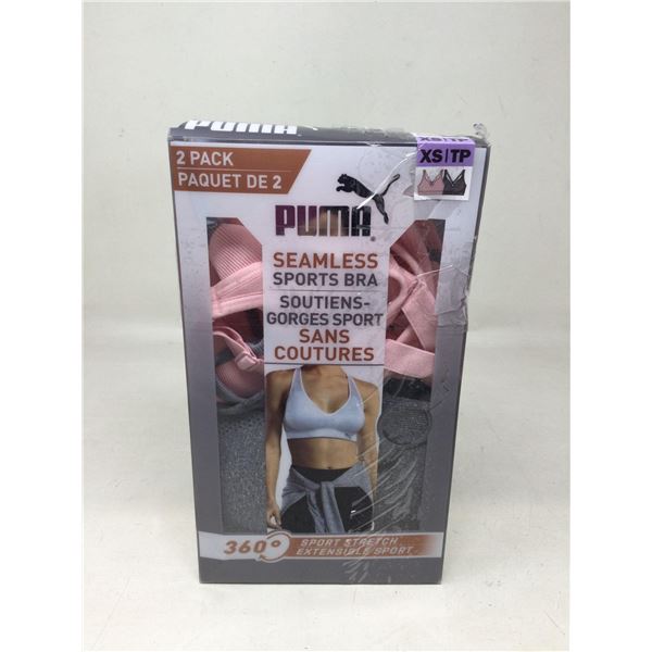 Puma Seamless Sports Bras 2pk (XS)