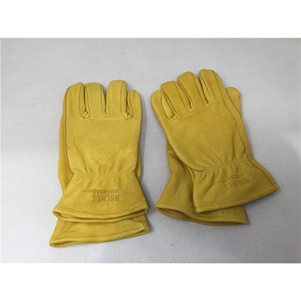 Holmes Workwear (L) Cowhide Leather Gloves