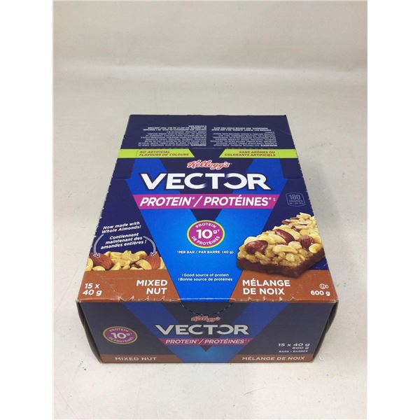 Kellogg's Vector Mixed Nut Bars (15 x 40g)