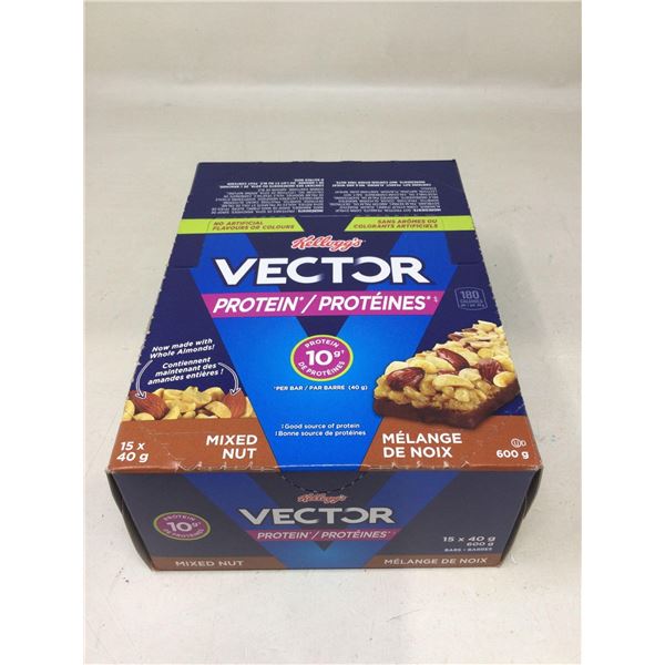 Kellogg's Vector Mixed Nut Bars (15 x 40g)