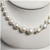 Image 1 : Graduated Fresh Water Pearl (4MM -7MM ct) Necklace (~length 18''cm), Made in Canada, Suggested Retai
