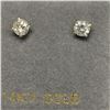 Image 1 : 14K Yellow Gold 2 Diamond(0.24ct) Earrings, Made in Canada, Suggested Retail Value $700
