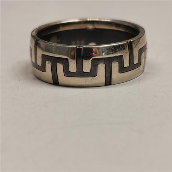 Silver Men'S Ring Ring (~weight 9.8g), Made in Canada, Suggested Retail Value $180