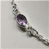Image 1 : Silver Citrine,Amethyst, Blue Topaz Etc Necklace (~length 18''cm), Made in Canada, Suggested Retail 