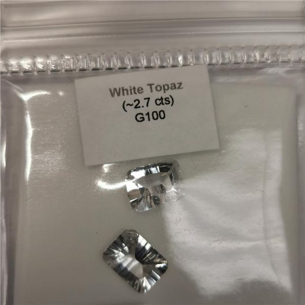 White Topaz(2.7ct) , Made in Canada, Suggested Retail Value $200