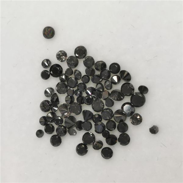 Assorted Black Diamonds(APP. 1 CTct) , Made in Canada, Suggested Retail Value $400