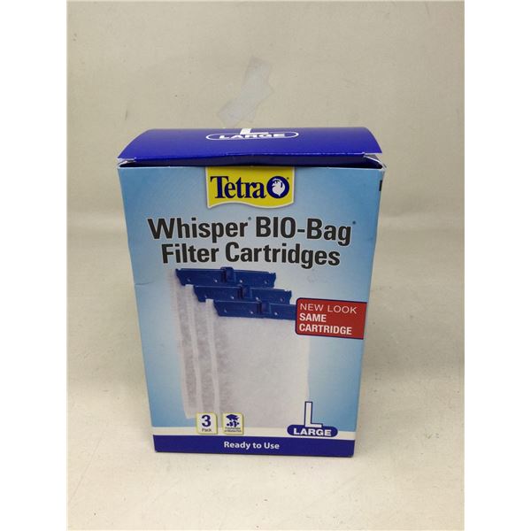 Tetra Whisper Bio Bag Filter Cartridges-3pk Large