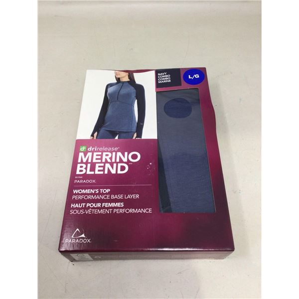 Dri Release Merino Blend Top by Paradox (L)