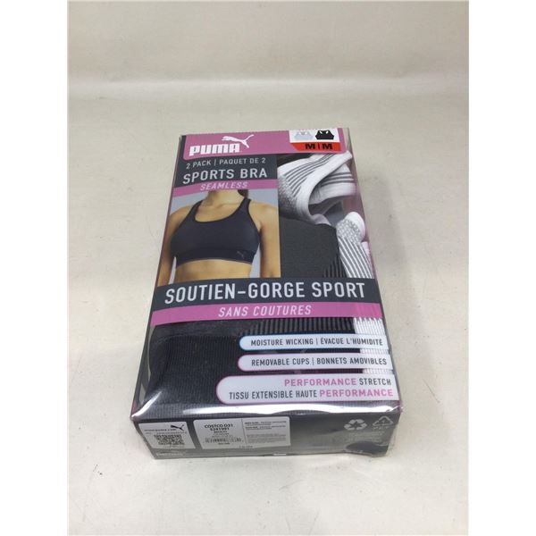 Puma Sports Bra (2pk) Medium