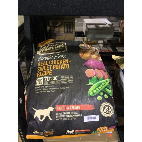 Merrick Grain Free Adult Dog Food (11.3kg)