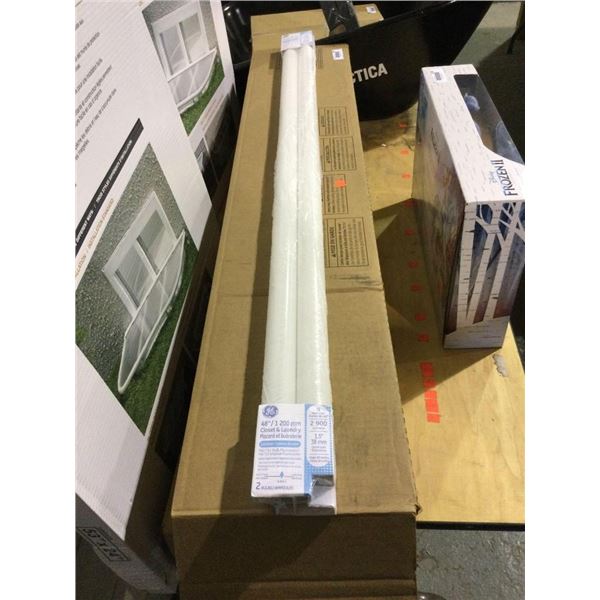 Case of 7 2-Pack 48in GE 5000k Fluorescent Lamps
