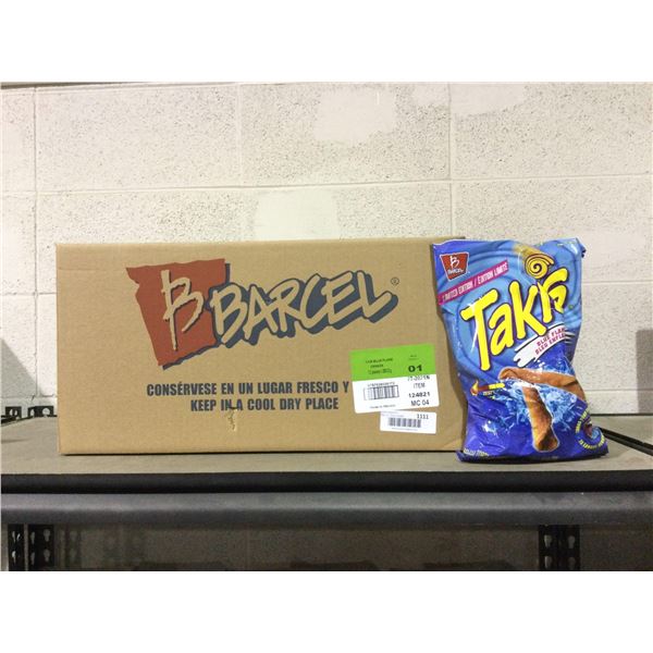 Case of Takis Blue Flame Rolled Tortilla Chips (12 x 280g)