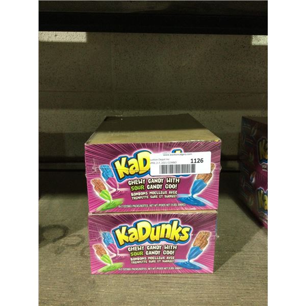 KaDunks Candy (16 x 56g) Lot of 2