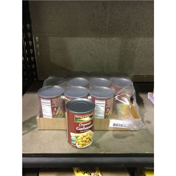 Case of Westbrae Organic Garbanzo Beans (12 x 425g)