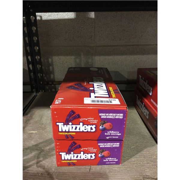 Twizzlers Wildberry Twizzelators Licorice Candy (957g) Lot of 2
