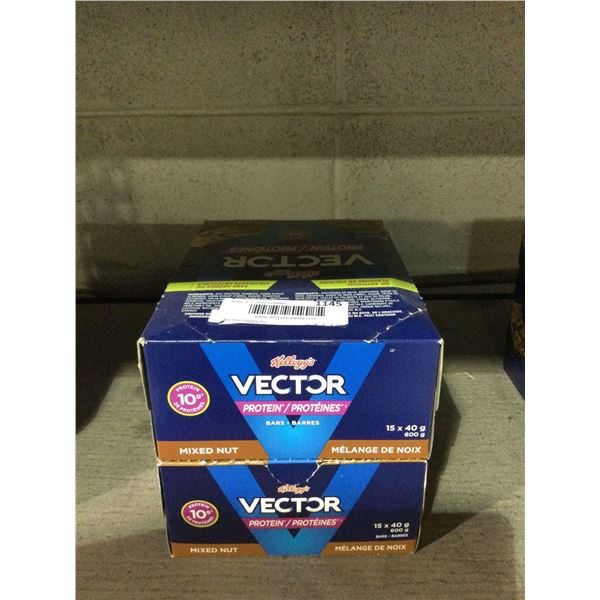 Kellogs Vector Mixed Nut Protein Bars (600g) Lot of 2