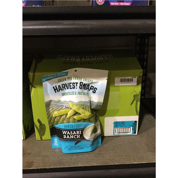 Case of Harvest Snaps Wasabi Ranch Crisps (12 x 93g)