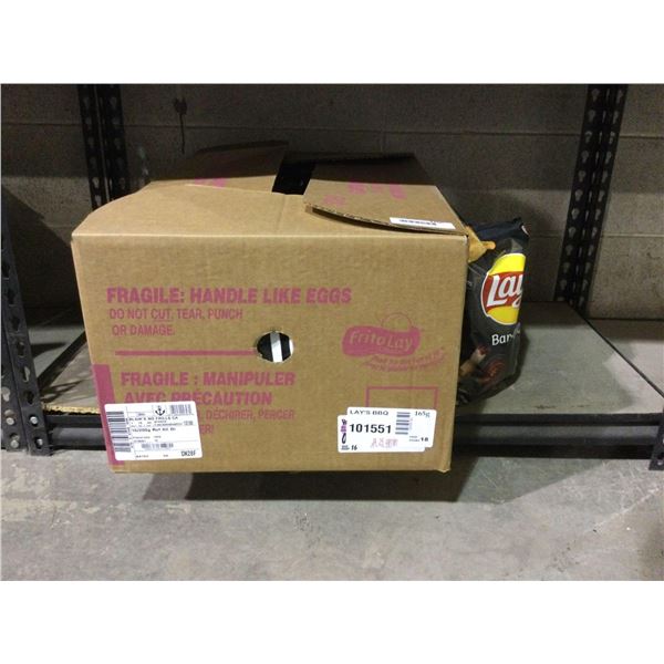 Case of Lays BBQ Chips (18 x 165g)