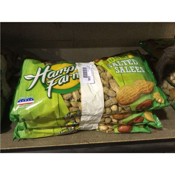 Hampton Farms Jumbo Salted Peanuts (3 x 454g)