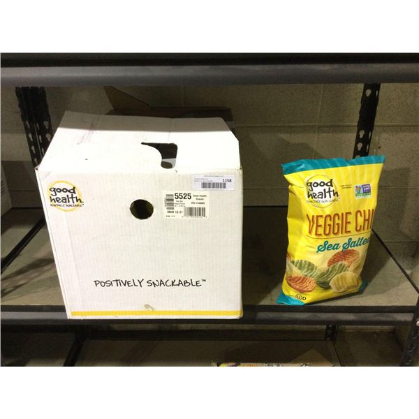 Case of Good Health Veggie Chips (10 x 6.25oz)