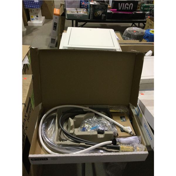 Pilar Two Handle Kitchen Faucet w/ Spray - Model: 2480-DST