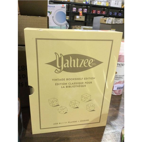 Yahtzee Vintage Bookshelf Edition