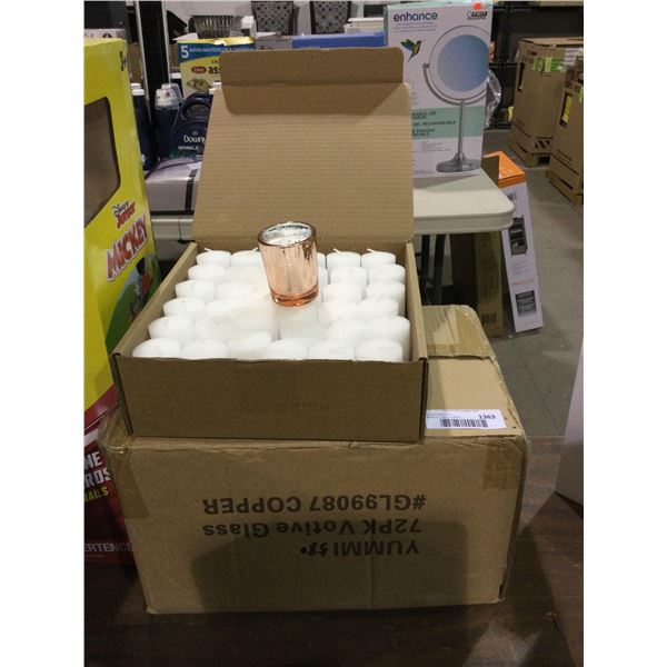 Case of Candles and Case of Candle Holders