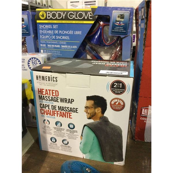 Homedics Heated Massage Wrap with Vibration