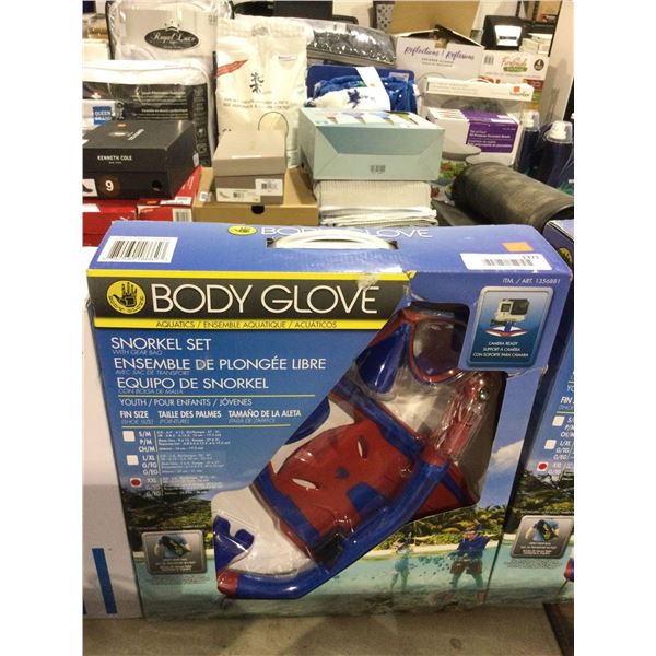 Body Glove Snorkel Set w/ Gear Bag Size XXL