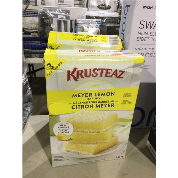 KrusteazMeyer Lemon Bar Mix (1.64kg) Lot of 2