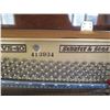 Image 8 : Schafer & Sons VS-40 Piano with Bench 58.5" W, 20"D, 42"H (bench has damage under seat)
