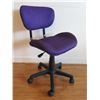 Image 1 : Purple Rolling Office Chair