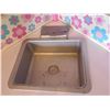 Image 7 : Role Play Kids Kitchenette (shows signs of wear & duct tape on top surface) Approx. 36"H