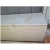 Image 2 : Large Lifetime Model 640 Deck Box Storage Unit (shows general wear and tear) 5ft x 2ft x 26"H