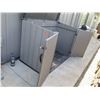 Image 3 : Lifetime Model 60296U Patio Storage Shed with Top-Lid Opening & Swing-Out Doors 74"W x 41"D x 51"H