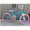 Image 8 : "Girl Talk" Kids Bike w/ Blue & Pink Paisley Motif (see pictures for measurements)