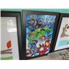 Image 3 : Approx. 8 Kids Theme Decorative Wall Art