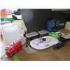 Image 2 : Misc. Electronics: Kids Karaoke Machine, Unopened DVD Writer, iHome iDL95 Units, Scale, Mic, etc