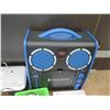 Image 8 : Misc. Electronics: Kids Karaoke Machine, Unopened DVD Writer, iHome iDL95 Units, Scale, Mic, etc