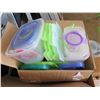 Image 24 : Misc. Kitchen Items: Pans, Bowls, Food Containers, Lunch Boxes, Trays, Glassware, etc